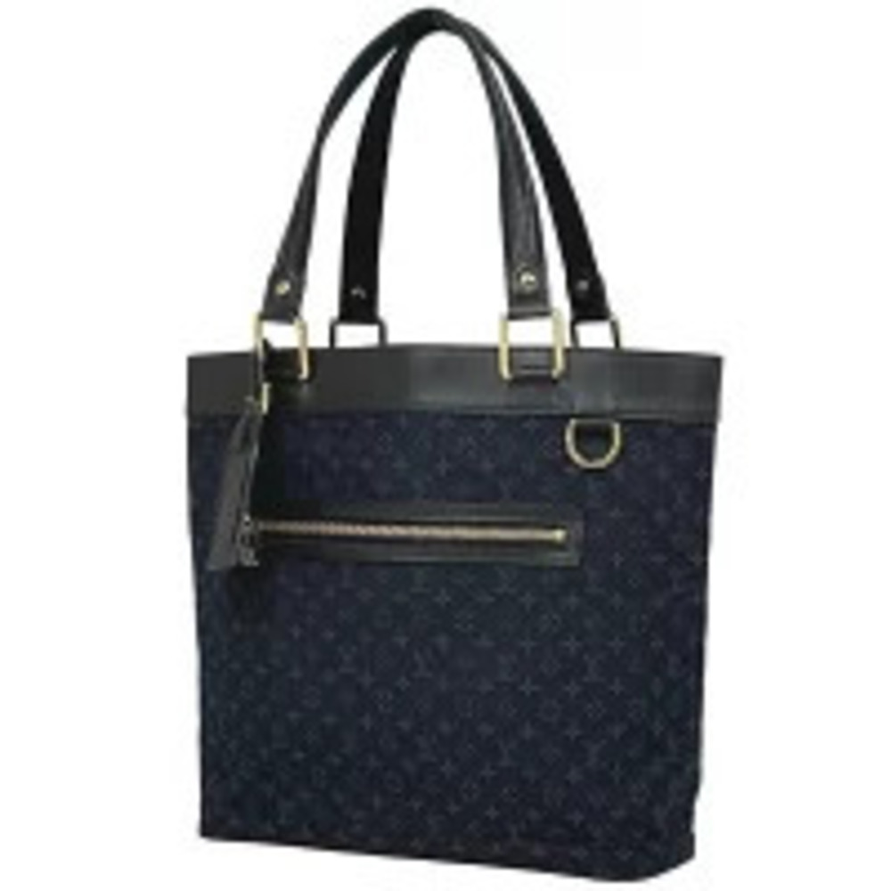 Louis Vuitton Lucille Handbag Tote Bag Monogram Blue